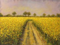 Imran Zaib, 18 x 24 Inch, Oil on Canvas, Landscape Painting, AC-IZ-011
